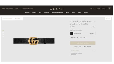 Gucci sa official website